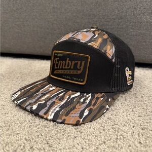 🚨Embry Outdoors Camo Trucker Mesh Snapback Hat🚨